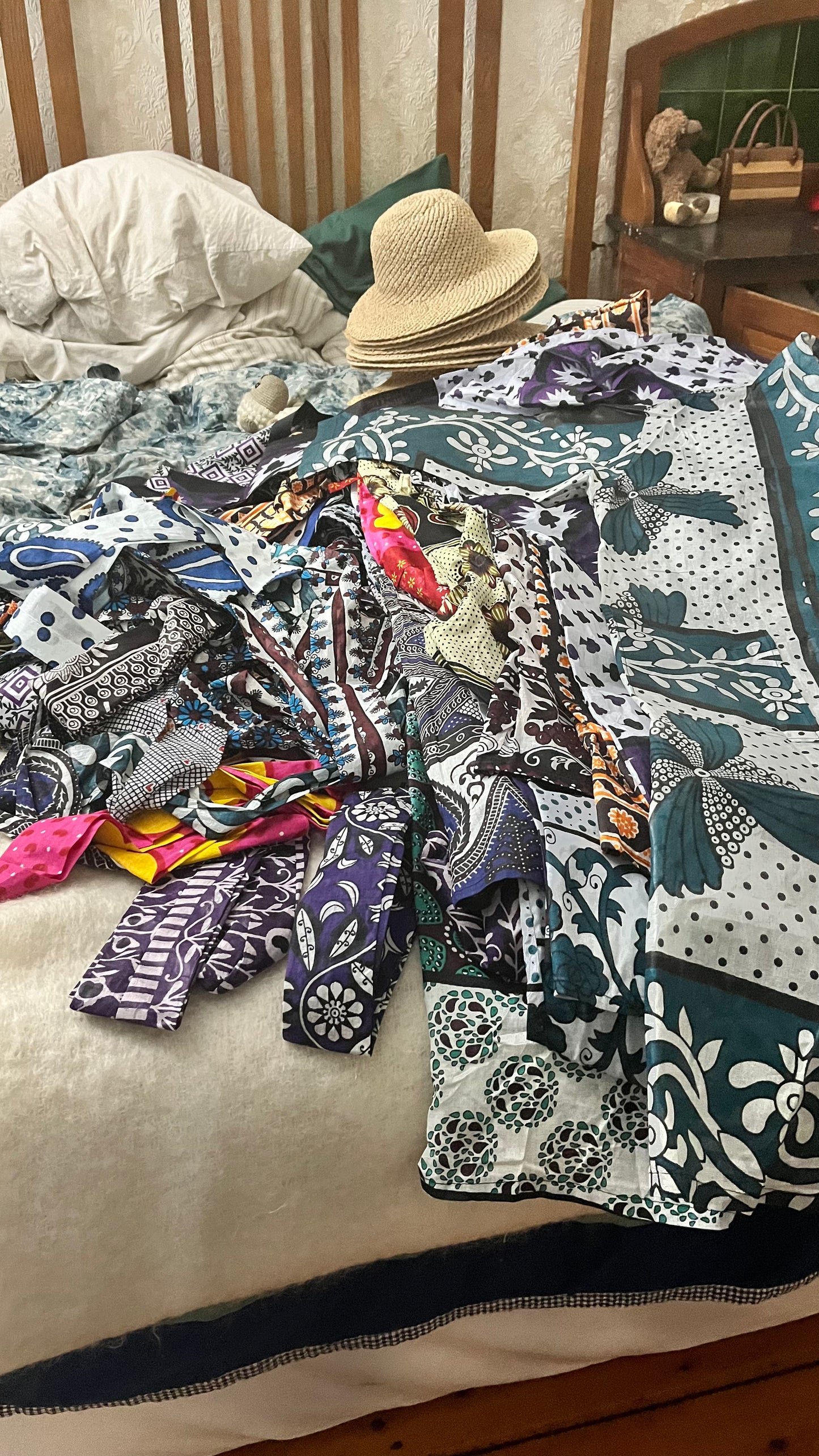 Kanga Kimono - Handmade Zanzibar Cotton