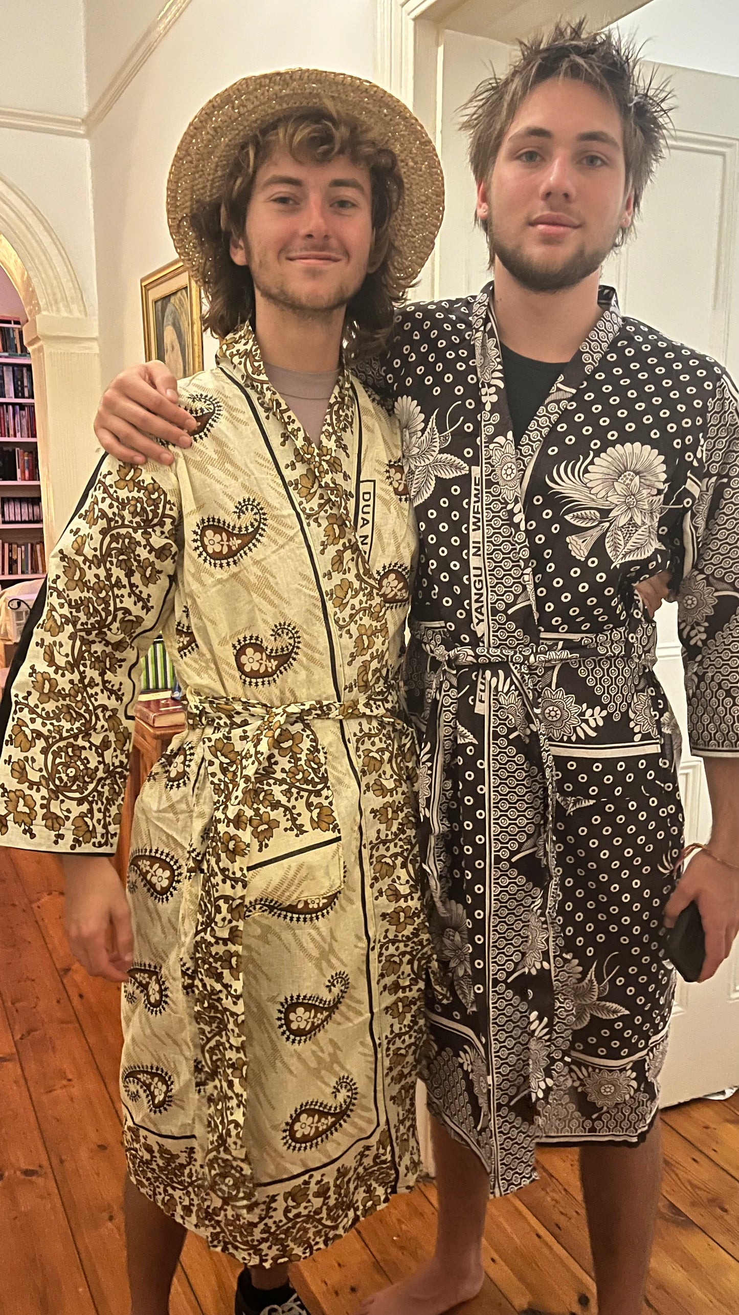 Kanga Kimono - Handmade Zanzibar Cotton