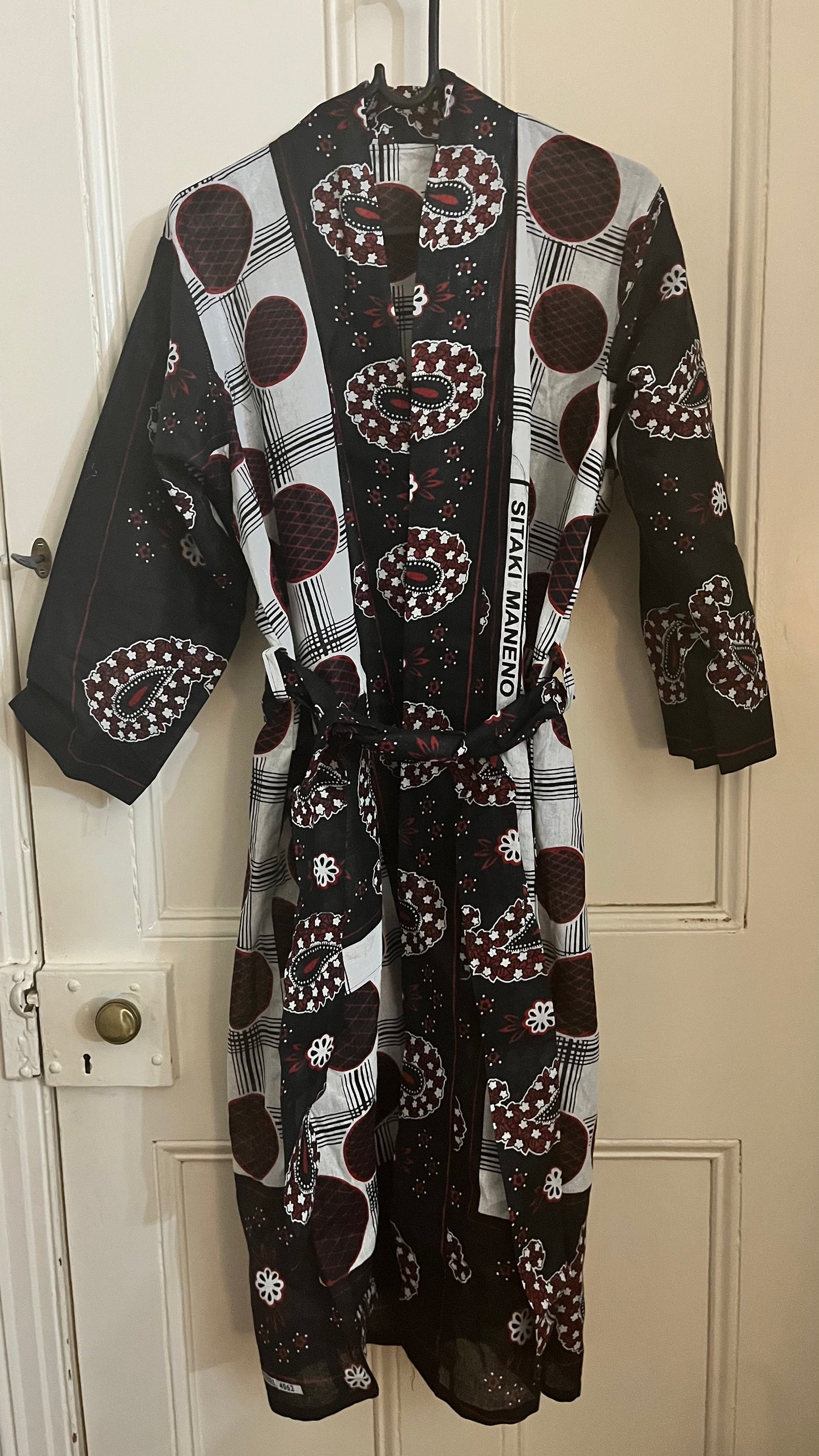 Kanga Kimono - Handmade Zanzibar Cotton