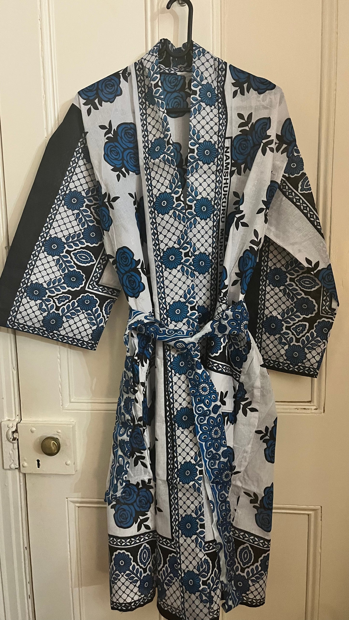 Kanga Kimono - Handmade Zanzibar Cotton