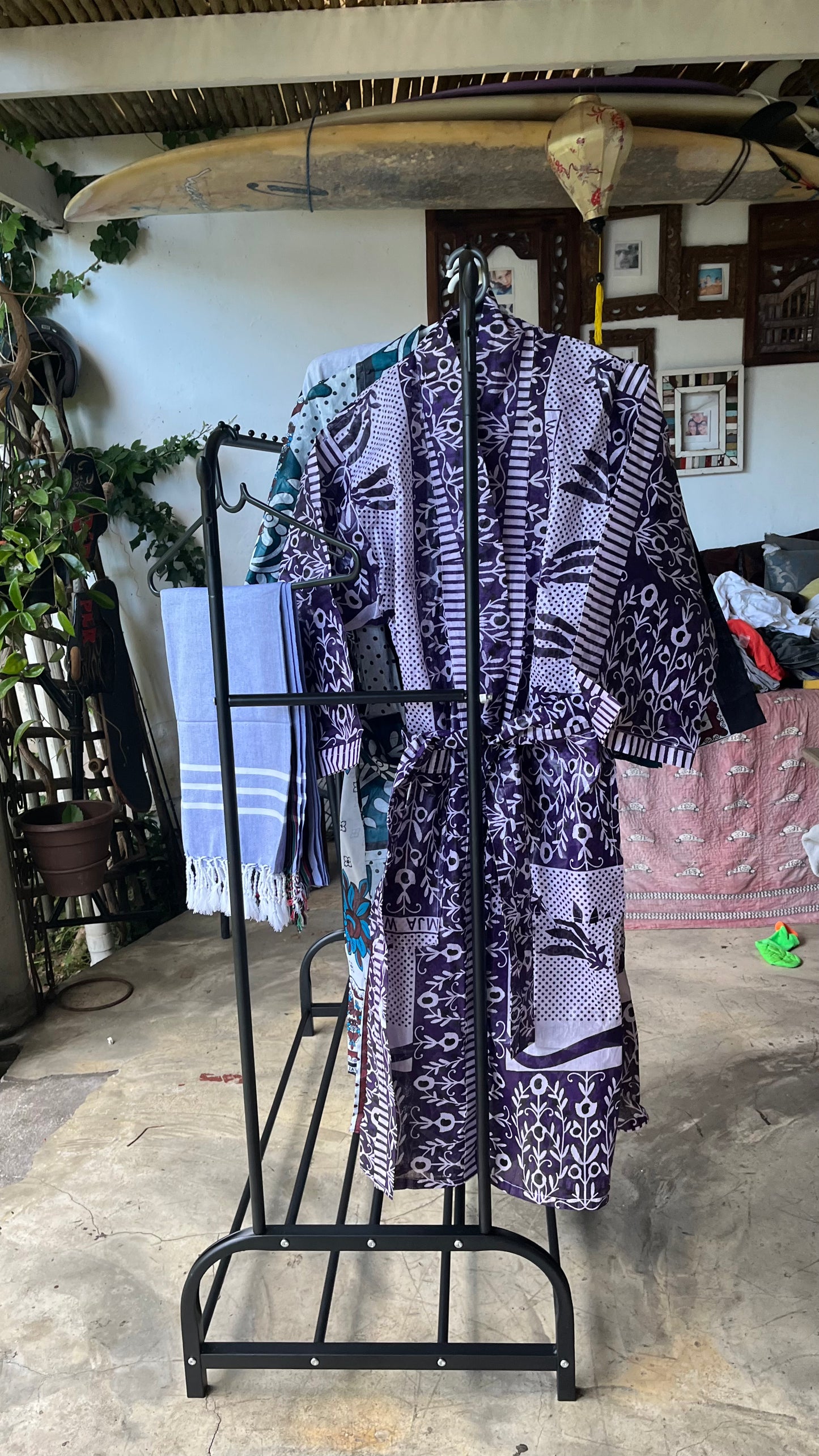 Kanga Kimono - Handmade Zanzibar Cotton