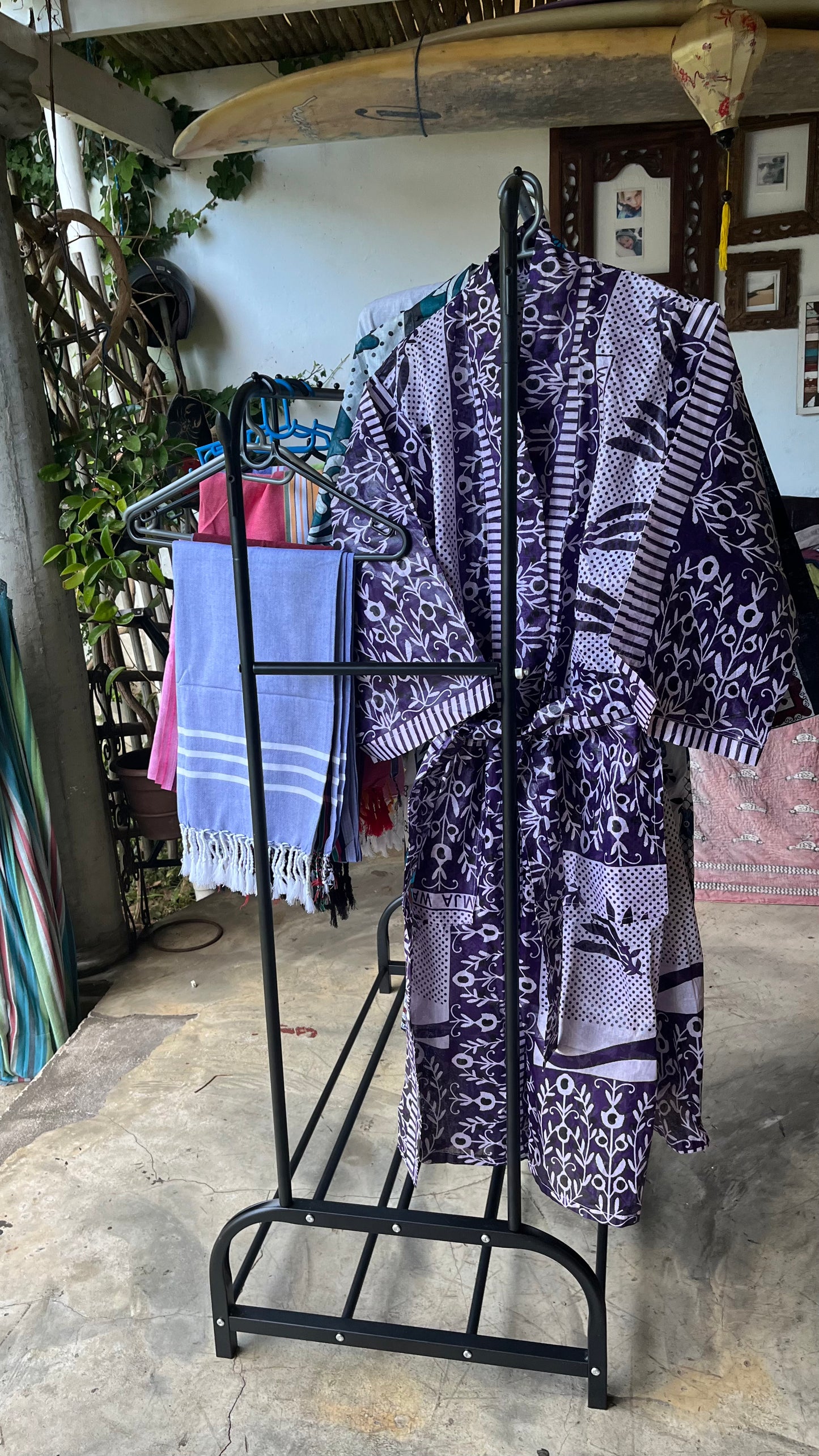 Kanga Kimono - Handmade Zanzibar Cotton