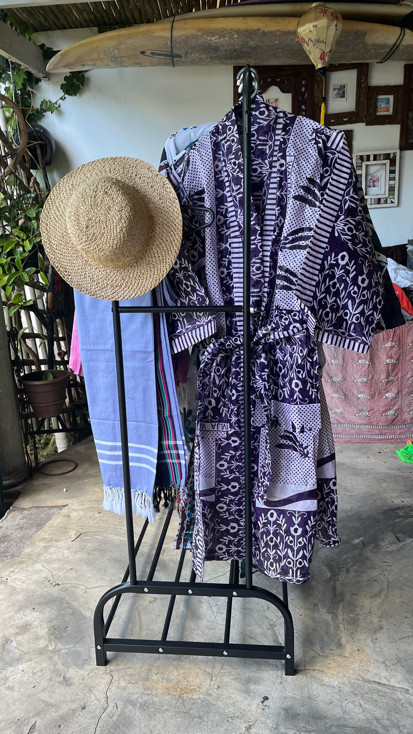 Kanga Kimono - Handmade Zanzibar Cotton