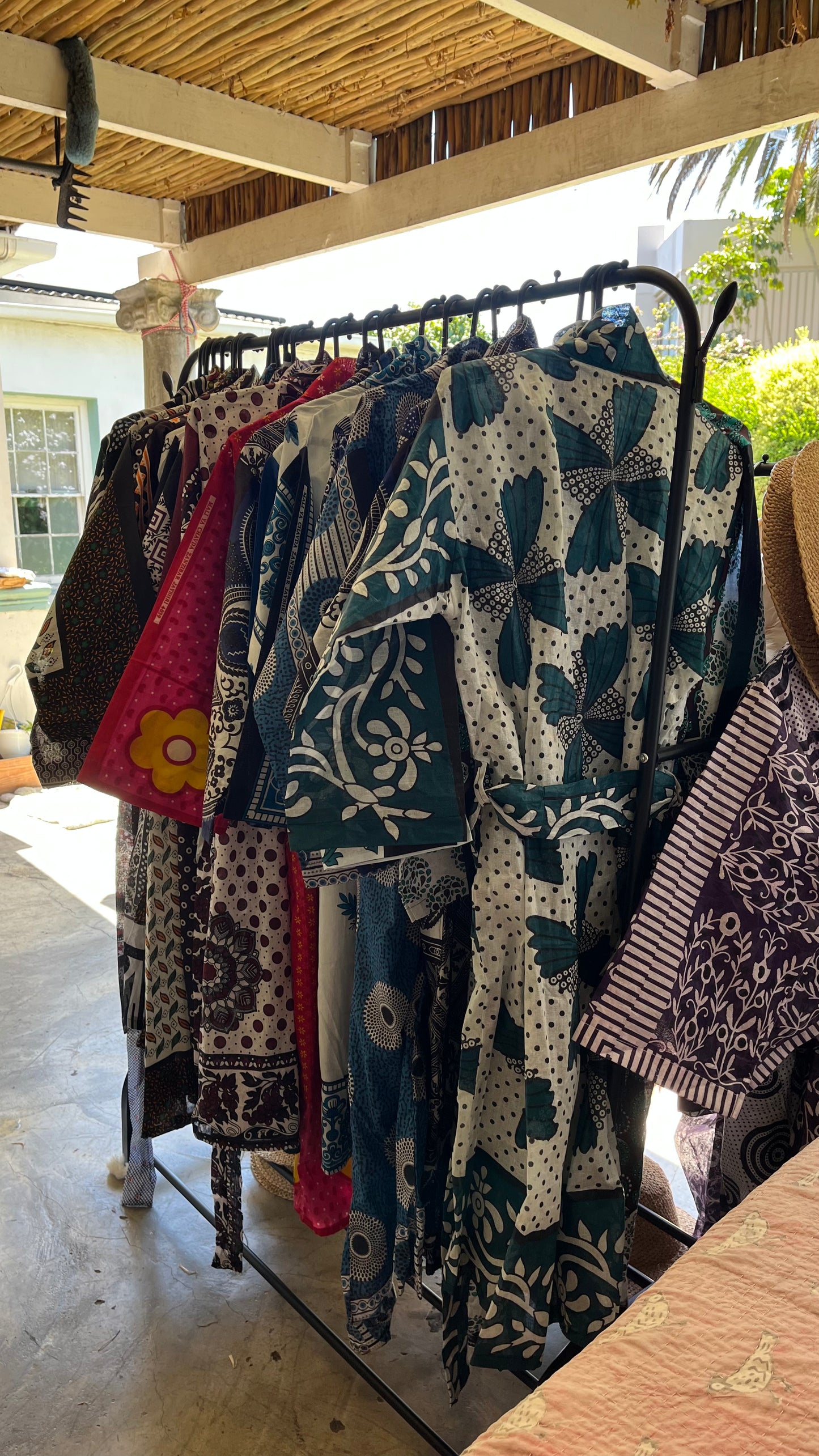 Kanga Kimono - Handmade Zanzibar Cotton